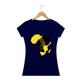 Nome do produto Camisa Baby long - Coleção Mulheres Afro - Hadiya