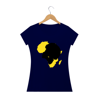 Nome do produto Camisa Baby long  - Coleção Mulheres Afro - Jamila