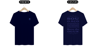Nome do produto Camisa Unissex - Coleção sou filho do Axé - Ogun