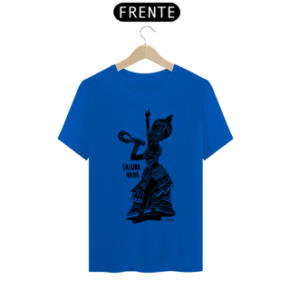 Nome do produto Camisa Unissex - Coleção Orixas Encanto e Axé By Vinicius Targa - Saluba Nanã