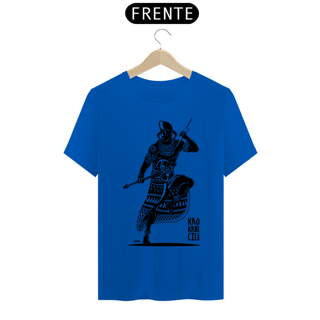Nome do produto Camisa Unissex - Coleção Orixás Encanto e Axé By Vinicius Targa - Kaô Kabe Cilê Xangô