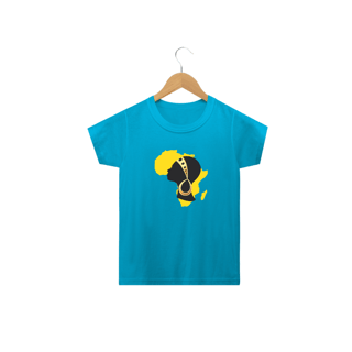 Nome do produto Camisa Infantil  - Coleção Mulheres Afro - Núbia