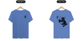 Nome do produto Camisa Estonada Unissex - Coleção Orixás Encanto e Axé By Vinicius Targa - okearô oxossi