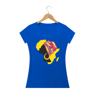 Nome do produto Camisa Baby long - Coleção Mulheres Afro - Adimu