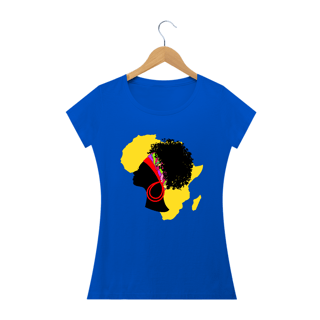 Nome do produto Camisa Baby long - Coleção Mulheres Afro - Anaya