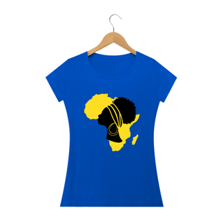 Nome do produto Camisa Baby long - Coleção Mulheres Afro - Hadiya