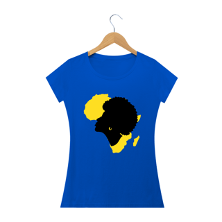 Nome do produto Camisa Baby long  - Coleção Mulheres Afro - Jamila