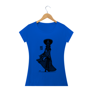 Nome do produto Camisa Baby Long - Coleção Orixás Encanto e Axé By Vinicius Targa - Odô Iya