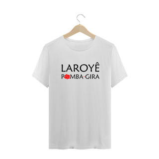 Nome do produto Camisa T-SHIRT PLUS SIZE - Coleção Laroyê Exú - Loroyê Pomba Gira