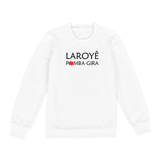 Nome do produto Moletom Fechado Coleção Laroyê Exú - Loroyê Pomba Gira
