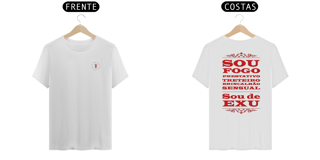 Nome do produto Camisa unissex quality - Coleção sou filho do Axé - Exú Bara 