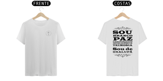 Nome do produto Camisa unissex quality - Coleção sou filho do Axé - Oxalufã