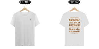 Nome do produto Camisa Unissex - coleção sou filho do axé - Iansã de Bale