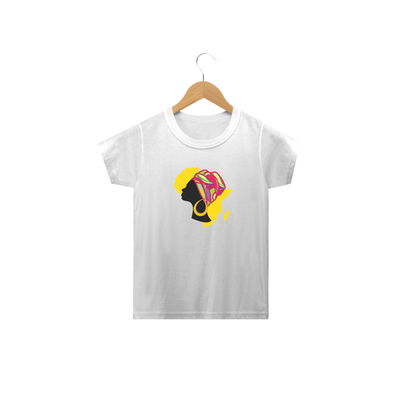 Camisa infantil - Coleção Mulheres Afro - Adimu