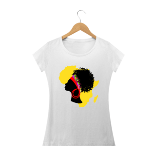 Nome do produto Camisa Baby long - Coleção Mulheres Afro - Anaya