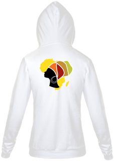Nome do produto Moletom de Ziper - Coleção Mulheres Afro - Chinara