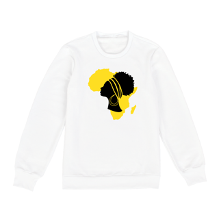 Nome do produto Moletom - Coleção Mulheres Afro - Hadiya