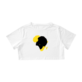 Nome do produto Cropped  - Coleção Mulheres Afro - Jamila