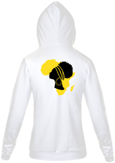 Nome do produto Moletom de Ziper - Coleção Mulheres Afro - Jamila