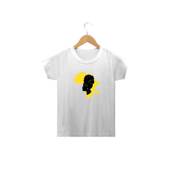 Camisa Infantil  - Coleção Mulheres Afro - Latifa