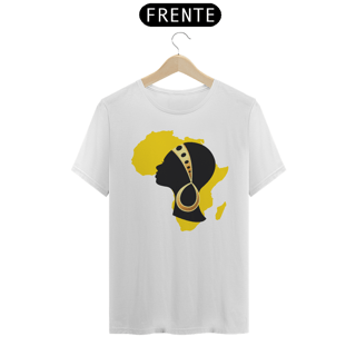 Nome do produto Camisa Unissex - Coleção Mulheres Afro - Núbia