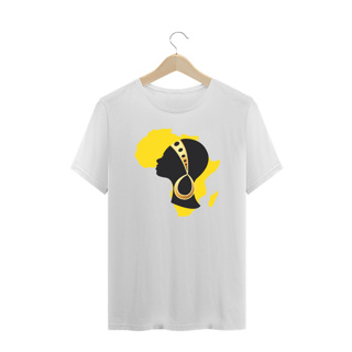 Nome do produto Camisa Plus Size  - Coleção Mulheres Afro - Núbia