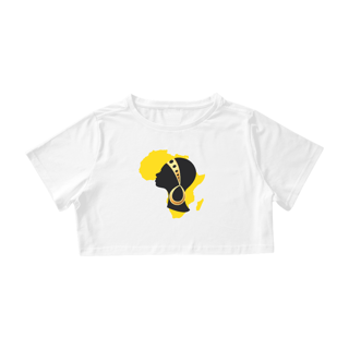 Nome do produto Cropped  - Coleção Mulheres Afro - Núbia