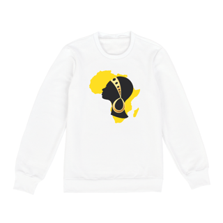 Nome do produto Moletom  - Coleção Mulheres Afro - Núbia