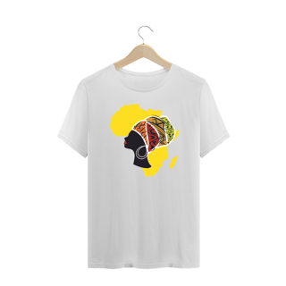 Nome do produto Camisa Plus Size - Coleção Mulheres Afro - Zenabu