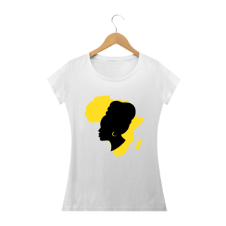 Nome do produto Camisa Baby long - Coleção Mulheres Afro - Nala