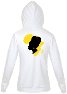 Nome do produto Moletom de Ziper - Coleção Mulheres Afro - Nala