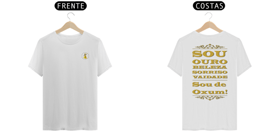 Camisa Unissex  - Coleção sou filho do Axé - Oxum