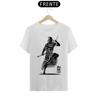 Nome do produto Camisa Unissex - Coleção Orixás Encanto e Axé By Vinicius Targa - Kaô Kabe Cilê Xangô
