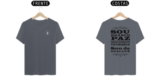 Nome do produto Camisa unissex quality - Coleção sou filho do Axé - Oxalufã