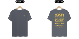Nome do produto Camisa Unissex - Coleção sou filho do Axé - Omolu