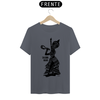 Nome do produto Camisa Unissex - Coleção Orixas Encanto e Axé By Vinicius Targa - Saluba Nanã