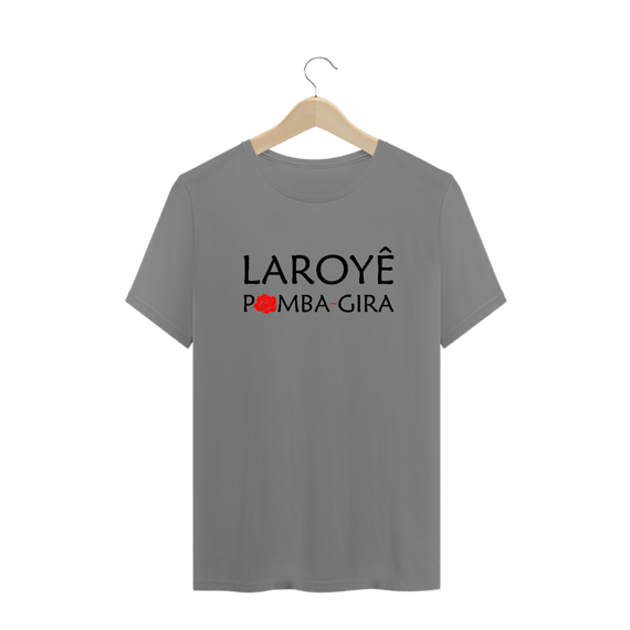 Camisa T-SHIRT PLUS SIZE - Coleção Laroyê Exú - Loroyê Pomba Gira