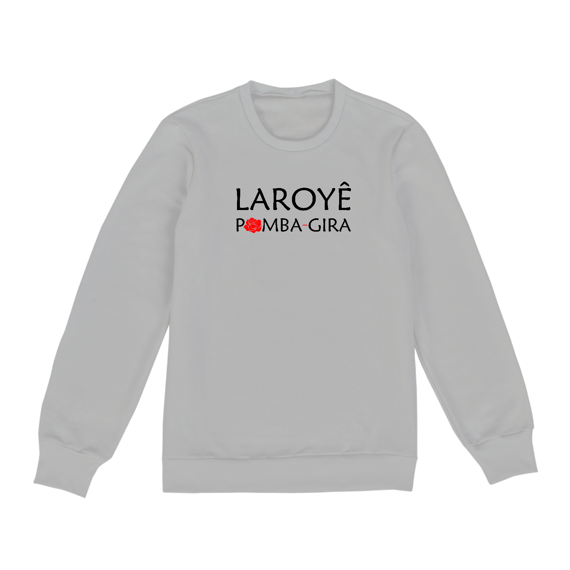 Moletom Fechado Coleção Laroyê Exú - Loroyê Pomba Gira