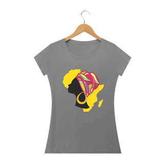 Nome do produto Camisa Baby long - Coleção Mulheres Afro - Adimu