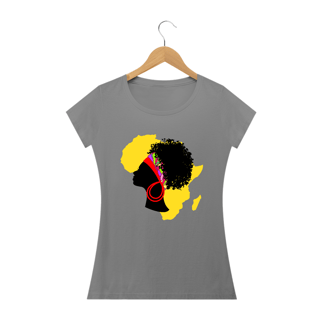 Nome do produto Camisa Baby long - Coleção Mulheres Afro - Anaya