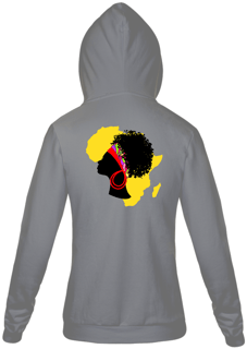 Nome do produto Moletom de Ziper  - Coleção Mulheres Afro - Anaya