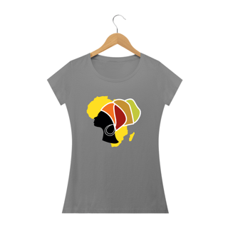 Nome do produto Camisa Baby long - Coleção Mulheres Afro - Chinara