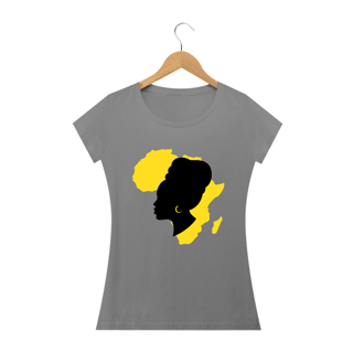 Nome do produto Camisa Baby long - Coleção Mulheres Afro - Nala