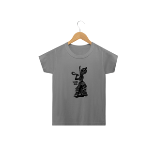 Nome do produto Camisa Infantil - Coleção Orixas Encanto e Axé By Vinicius Targa - Saluba Nanã