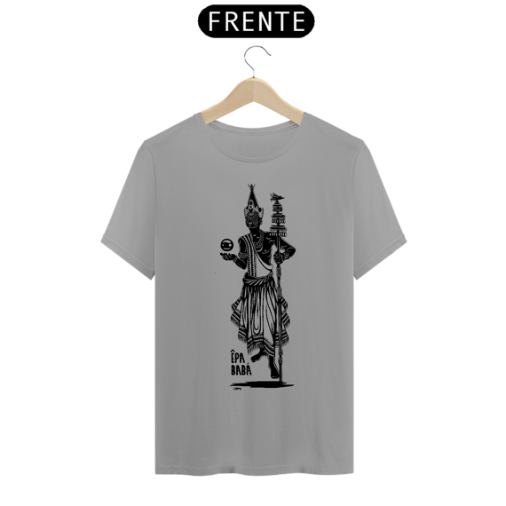 Camisa Unissex - Coleção Orixás Encanto e Axé By Vinicius Targa - Êpa Baba Oxalá