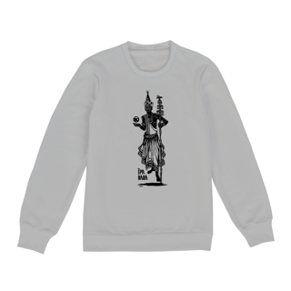 Nome do produto Moletom Fechado Unissex - Coleção Orixás Encanto e Axé By Vinicius Targa - Êpa Baba