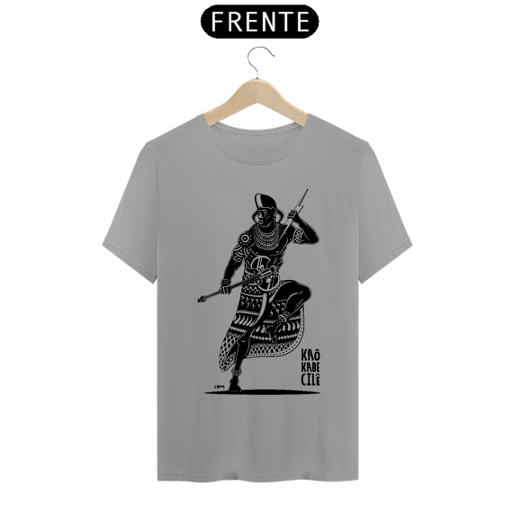 Camisa Unissex - Coleção Orixás Encanto e Axé By Vinicius Targa - Kaô Kabe Cilê Xangô