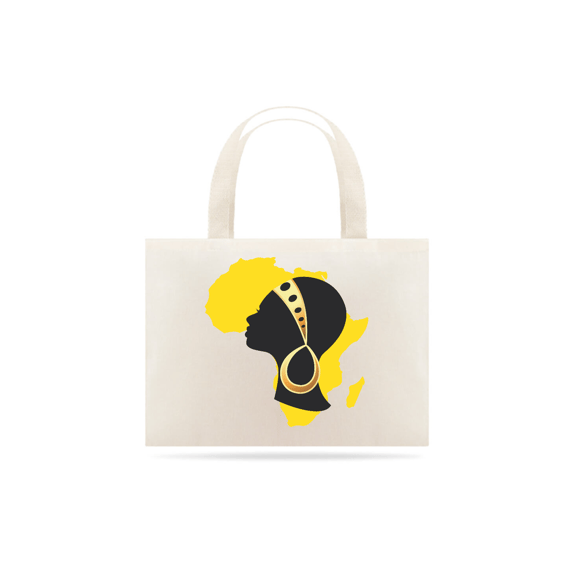 Bolsa Ecobag  - Coleção Mulheres Afro - Núbia