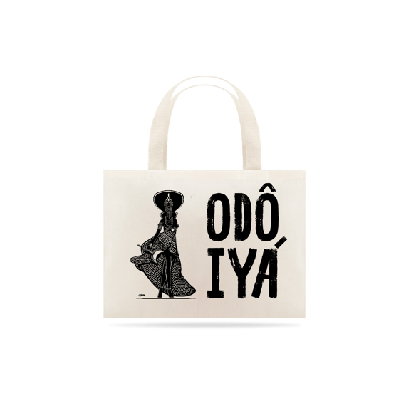 Bolsa EcoBag - Coleção Orixas Encanto e Axé By Vinicius Targa - Odô Iyá