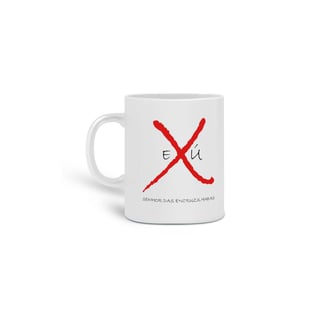 Nome do produto Caneca - Coleção Laroyê Exú - Senhor das Encruzilhadas 